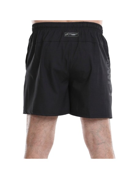 Pantalon Corto Bullpadel Lunes Negro | Ofertas de pádel